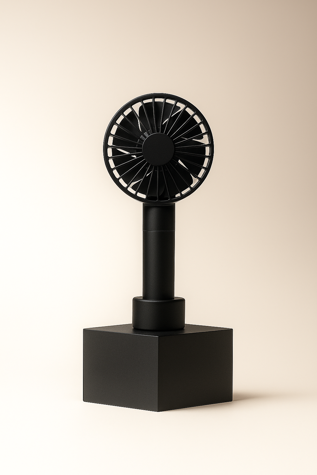 Sattvya Portable Mini Hand Fan – Rechargeable, Ultra-Quiet, 3 Speed Modes, Long-Lasting 1800mAh Battery, Compact & Lightweight, Perfect for Travel & Outdoors